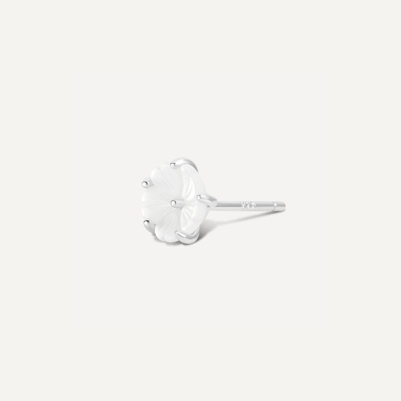 Boucle d'oreille Aénor - Or Blanc