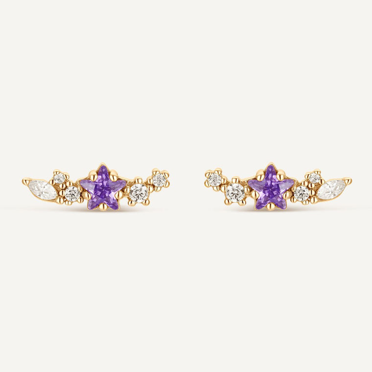 Boucles d'oreilles grimpantes Vega