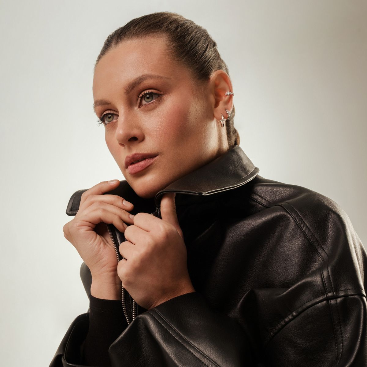 Boucle d'oreille Nero