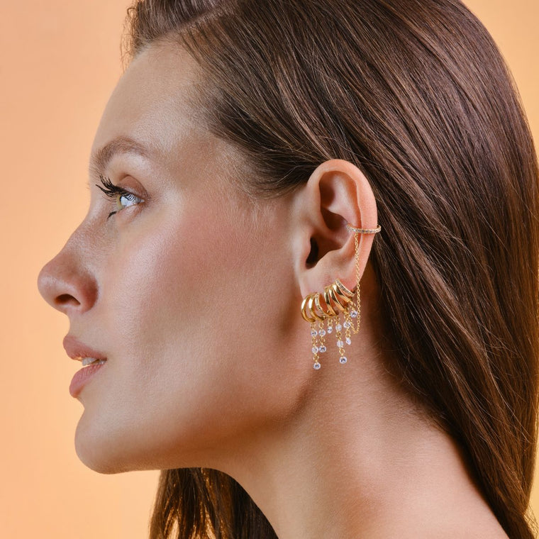ear cuff chaine or les joyaux d'auré
