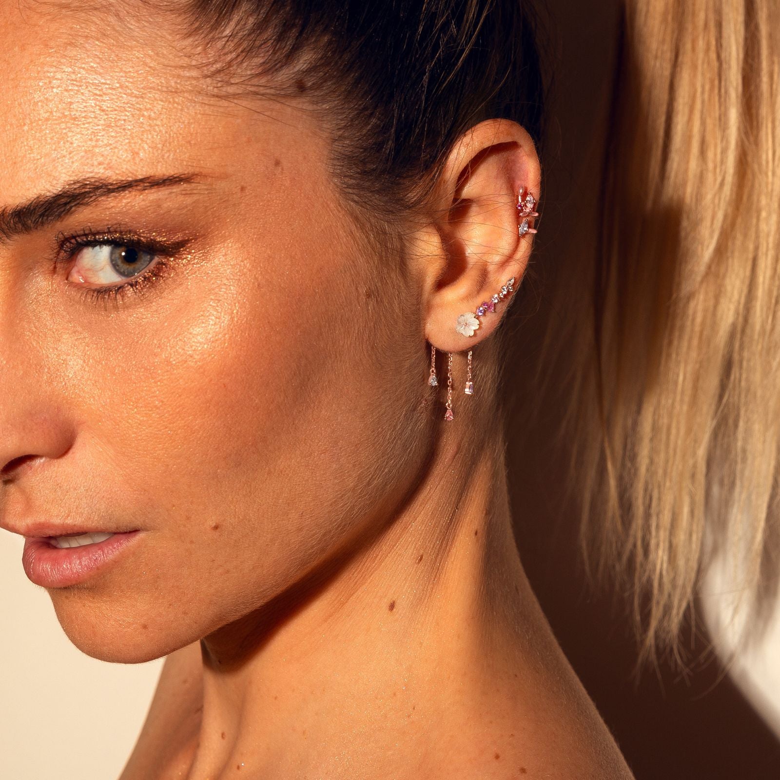 Boucle d'oreille grimpante Maëline