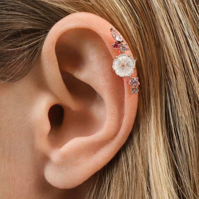 Ear Cuff blomma Louise