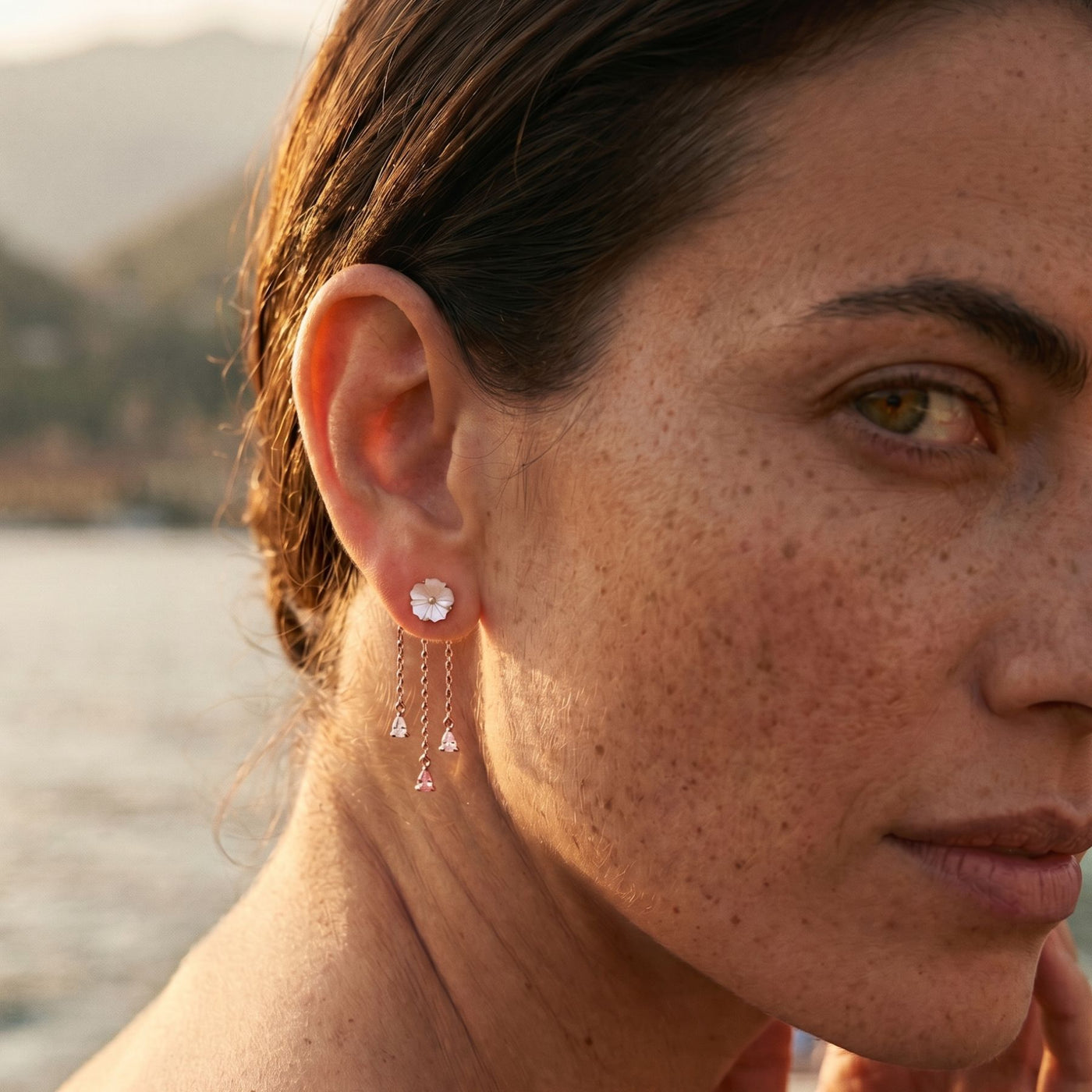 Boucle d'oreille Aenor