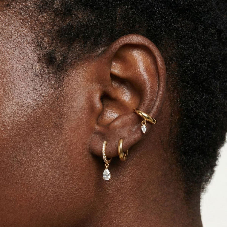Ear cuff Goud Enora