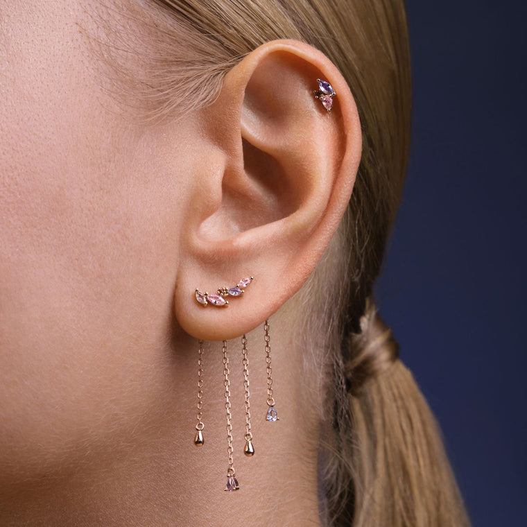 Piercing Maëline Or Rose