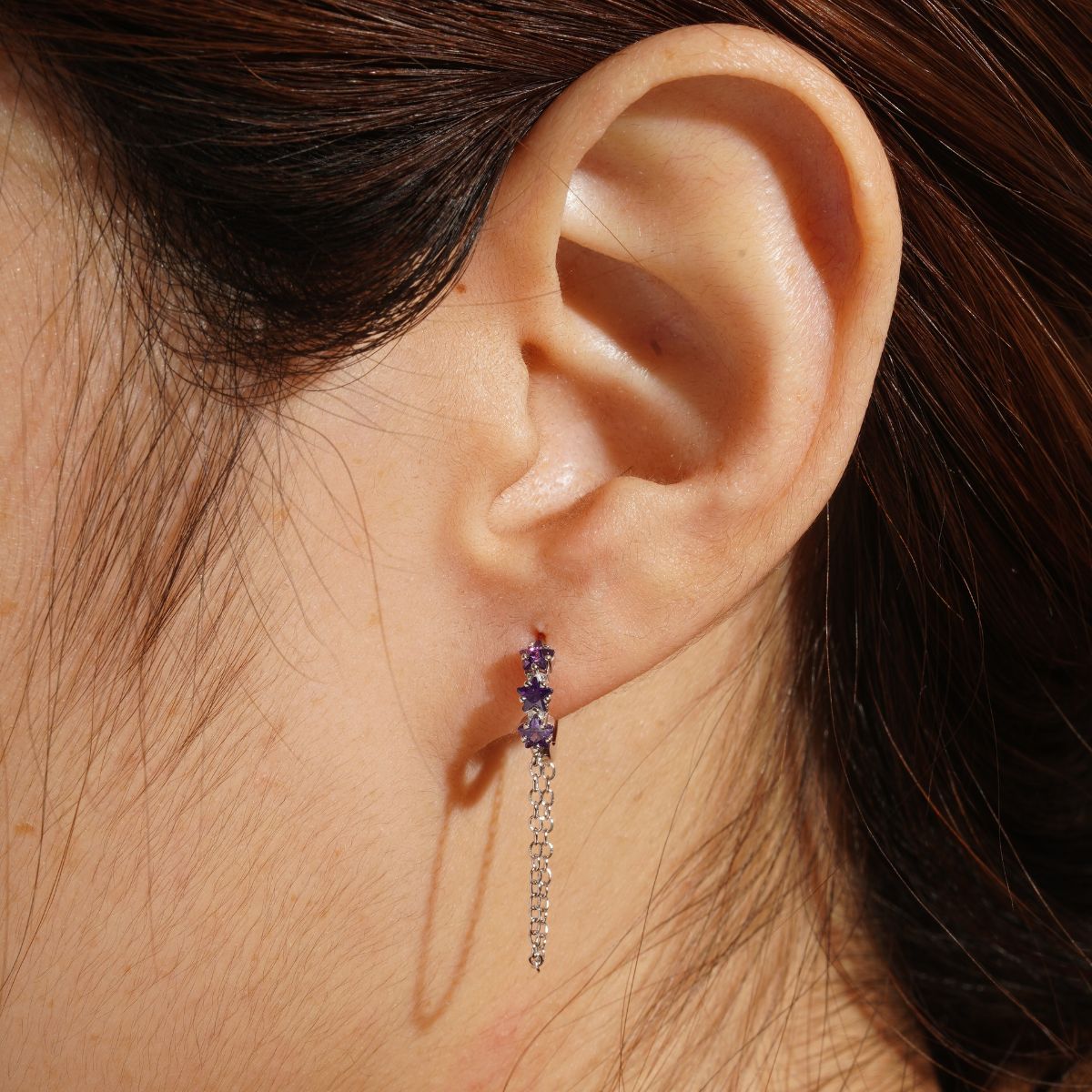 Boucles d'oreilles Cosmos
