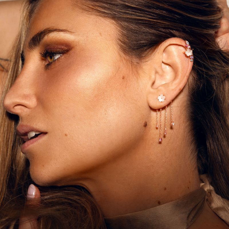 boucles d'oreilles pendantes