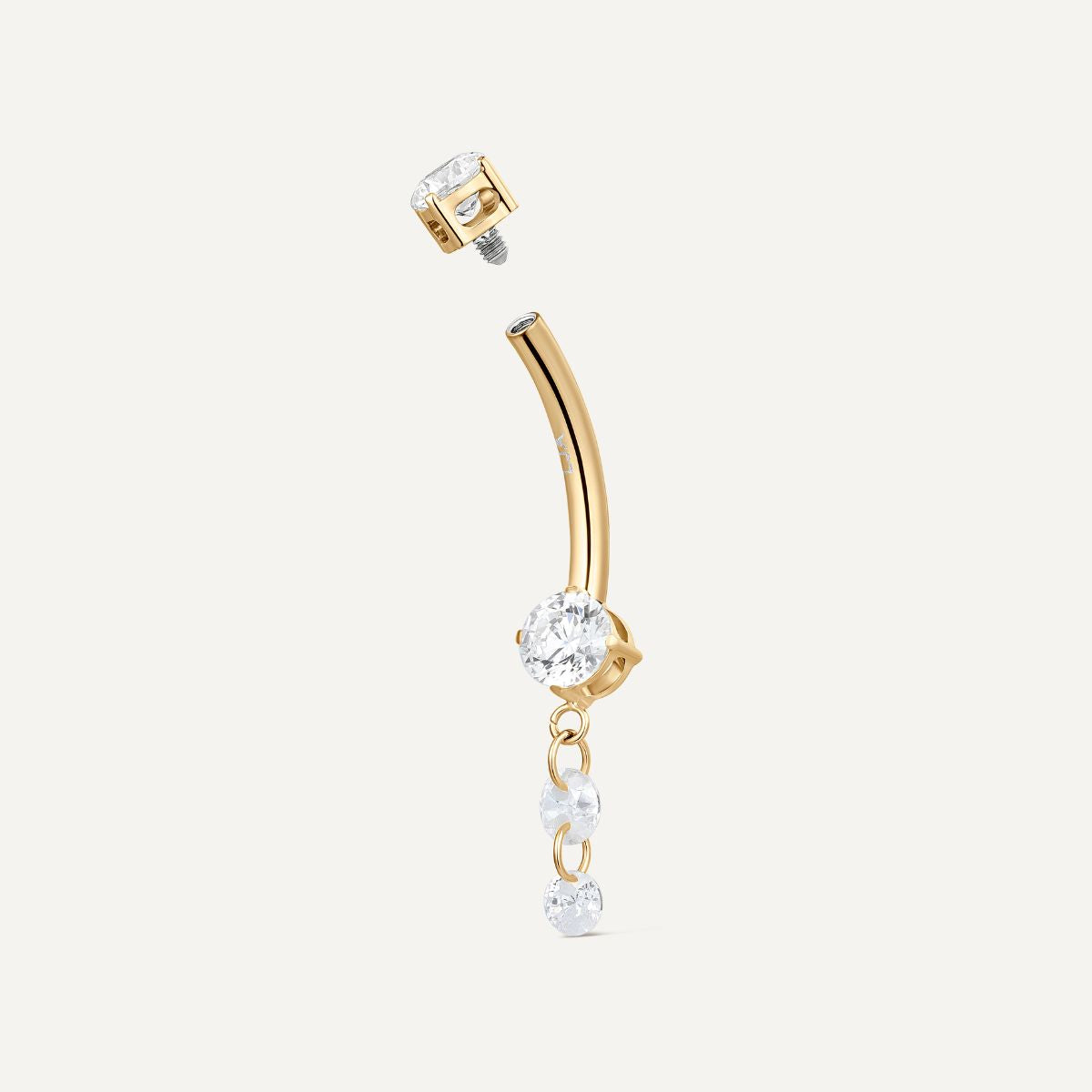 Piercing nombril Léandre