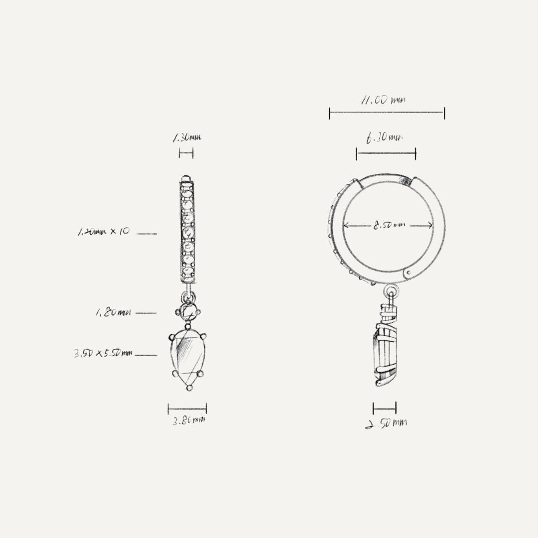 bijoux d'oreille les joyaux d'Auré