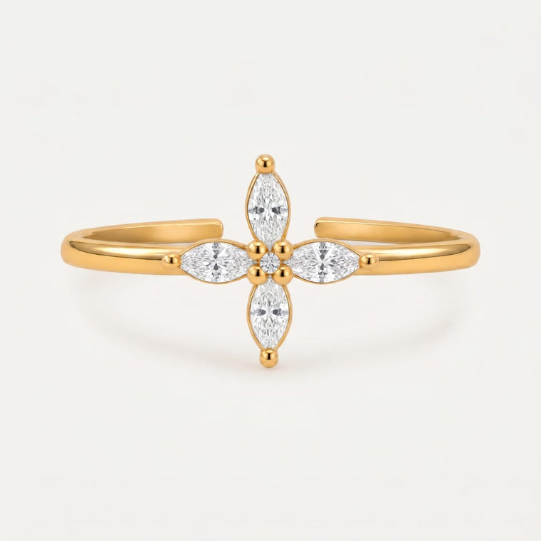 Bague Néro - or jaune
