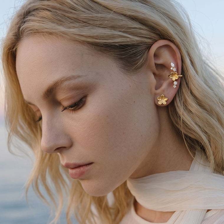 Boucle d'oreille Marguerite