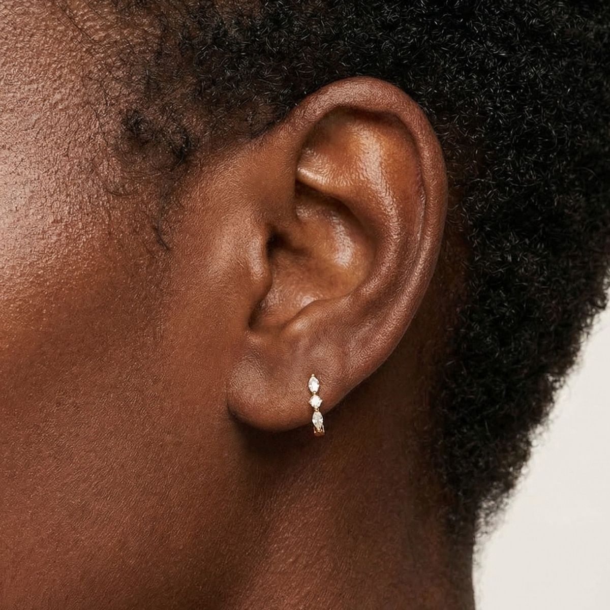 Boucle d'oreille Prisme