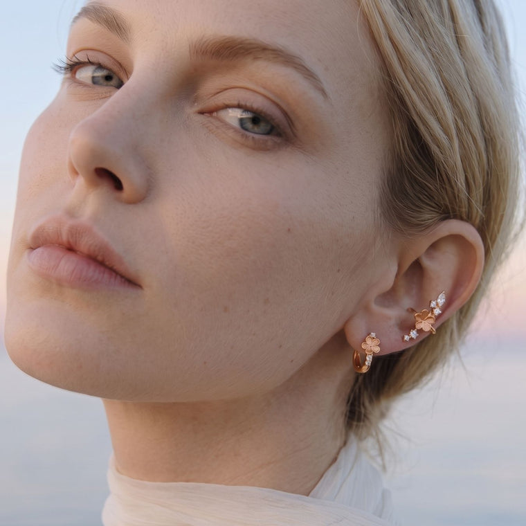 Ear Cuff Blume Eléanor