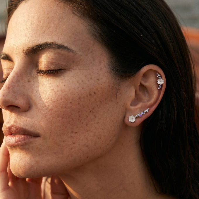 Boucle d'oreille grimpante Lison