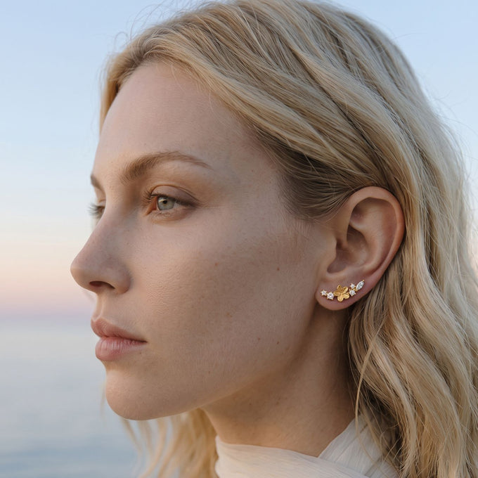 Boucles d'oreilles grimpantes Jeanne