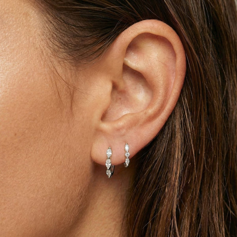 Boucle d'oreille Prisme