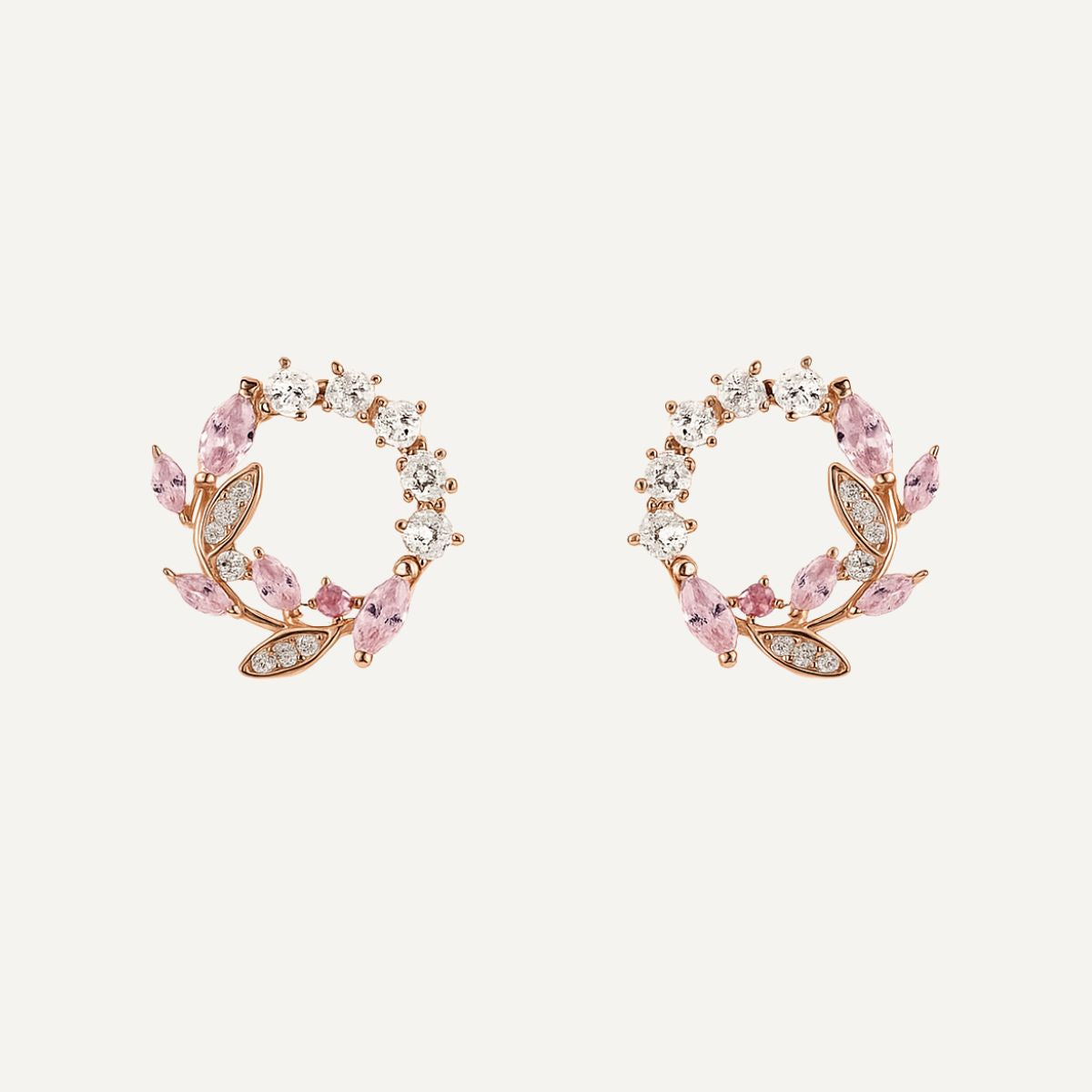 Boucle d'oreille ronde