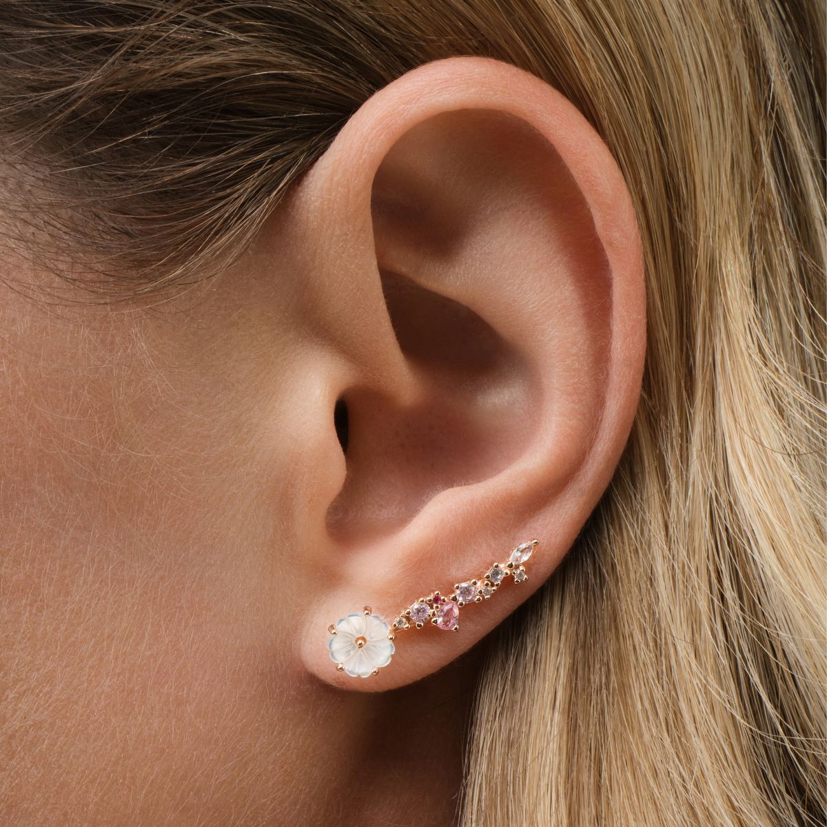 Boucles d'oreilles grimpantes Maëline