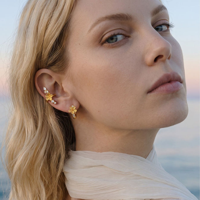 Ear Cuff Blume Eléanor