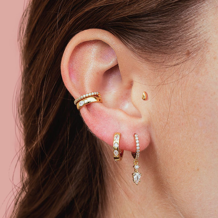 Boucle d'oreille Brune, Les Joyaux d'Auré