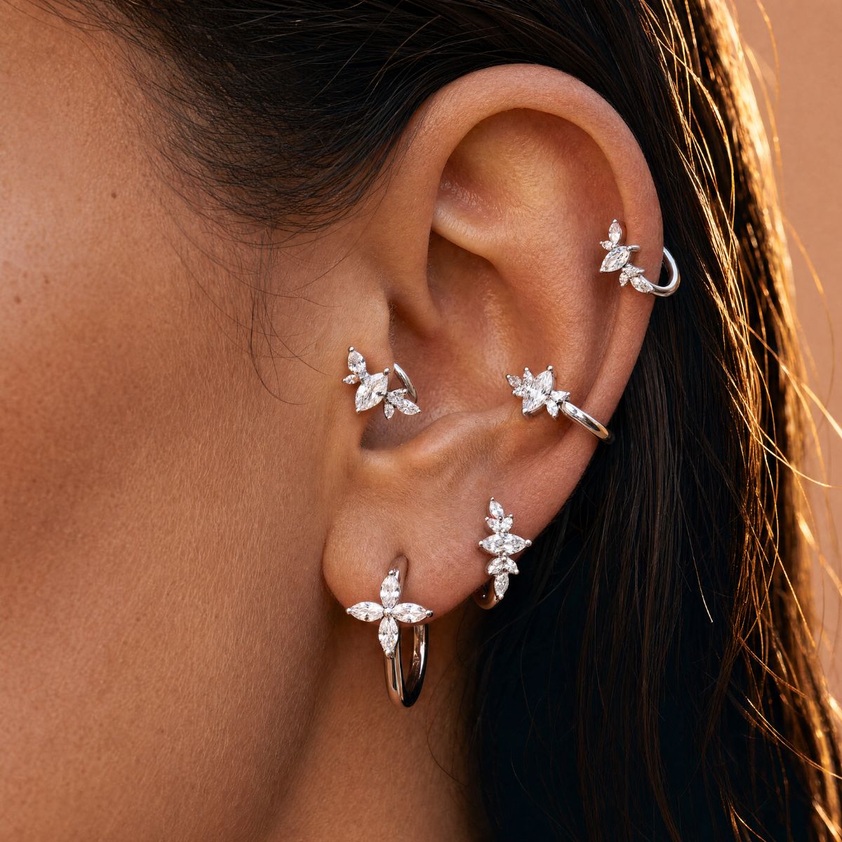 Boucle d'oreille Nero