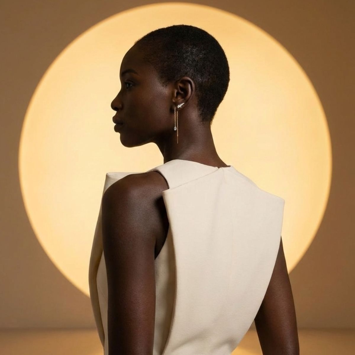 Boucle d'oreille Petra Or