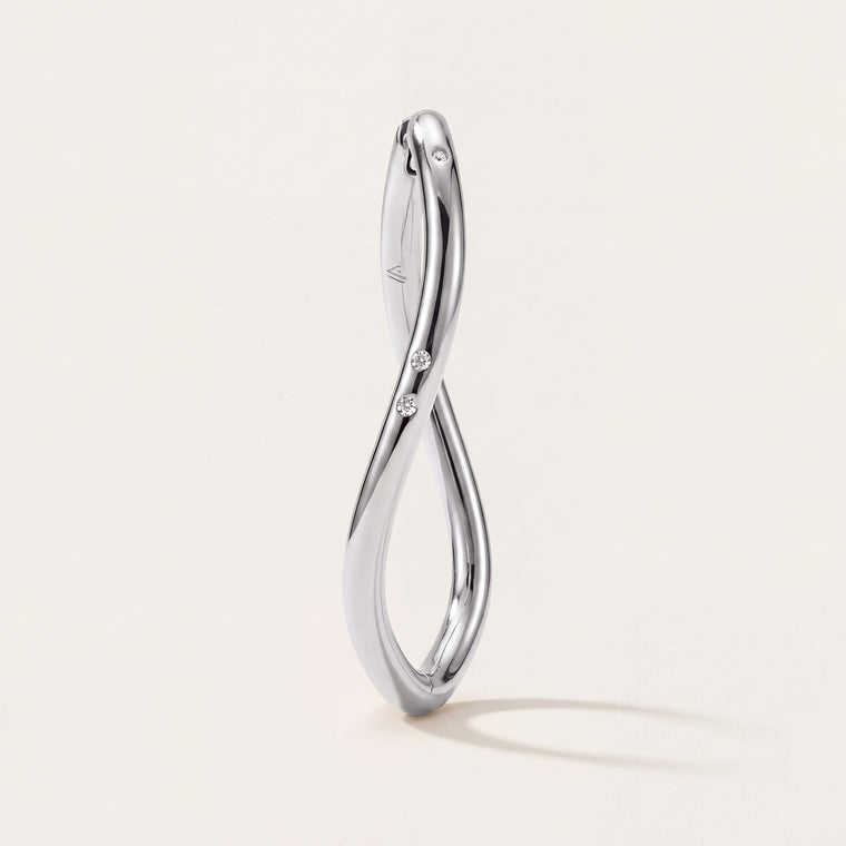 Boucle d'oreille Eclat en argent, Les Joyaux d'Auré