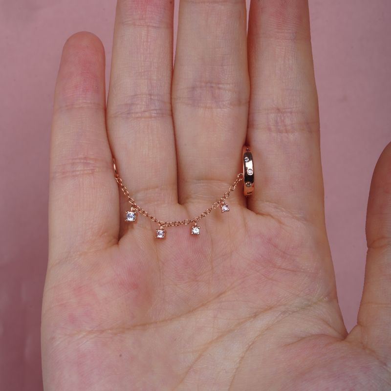 ear cuff chaine 