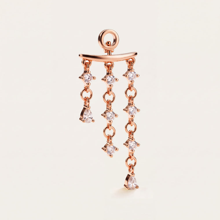 Nuée Ambre en or rose, Les Joyaux d'Auré