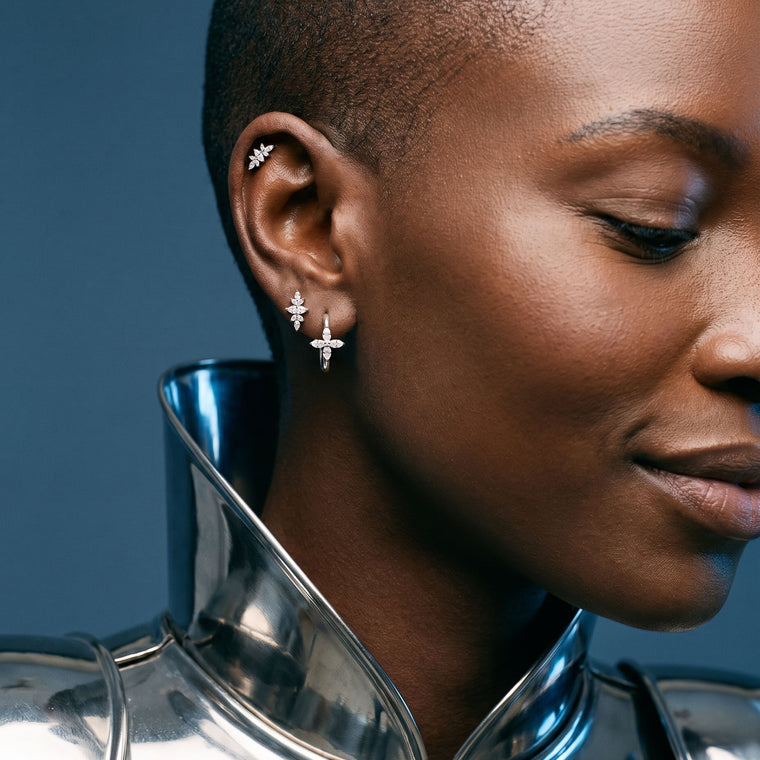 Piercing Celestia en argent porté, Les Joyaux d'Auré