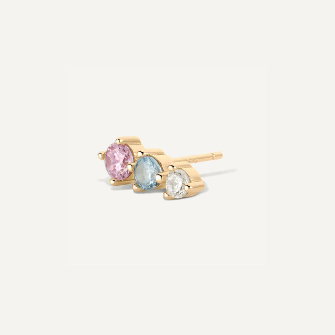 Puce d'oreille Naïa - Or Jaune, Les Joyaux d'Auré