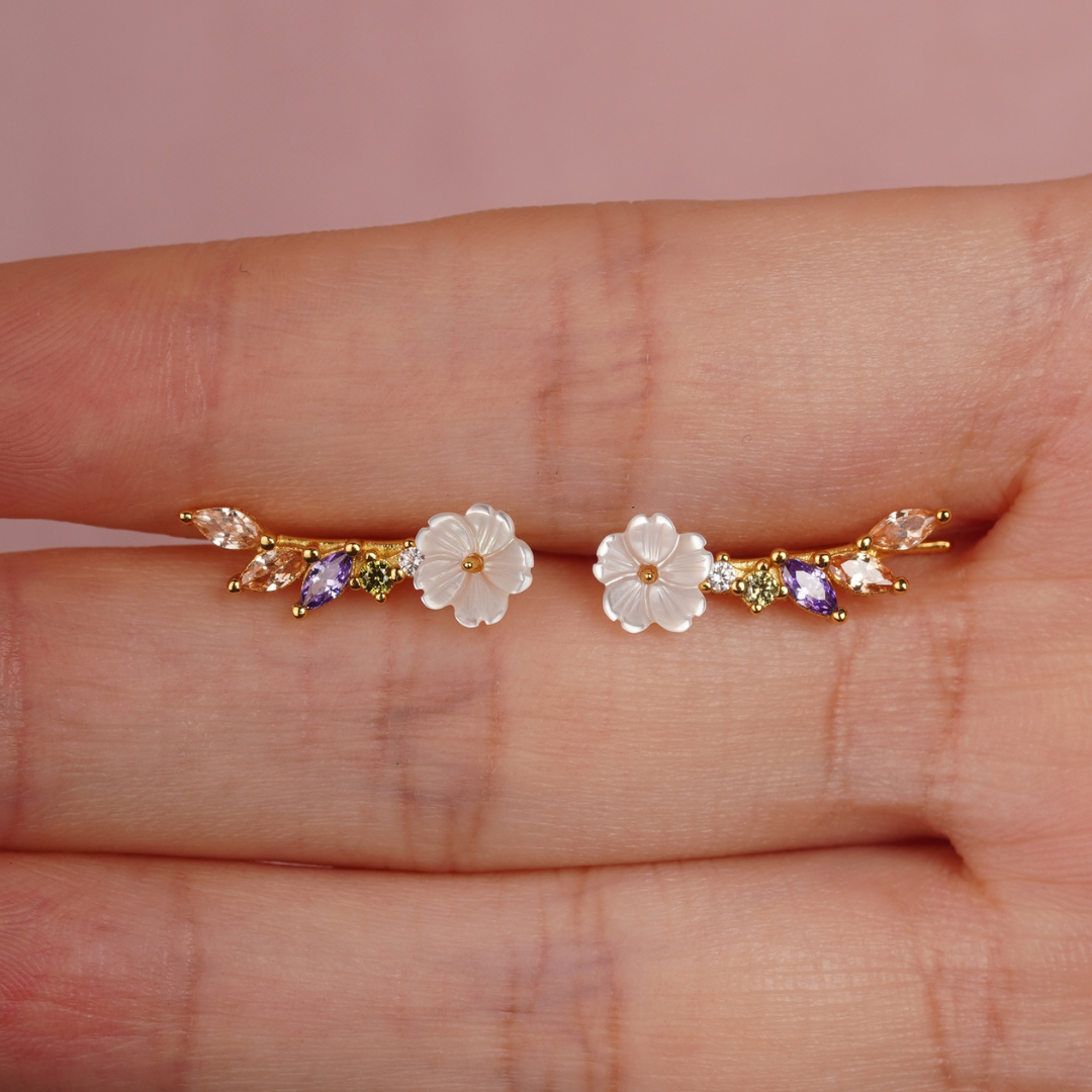 Gala Climbing Earrings