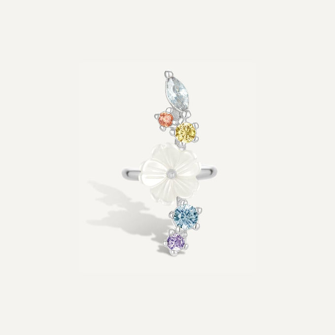 Ear Cuff fleur Éléna, Les Joyaux d'Auré
