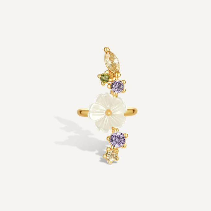 Ear Cuff | Helix-piercing blomma Elie