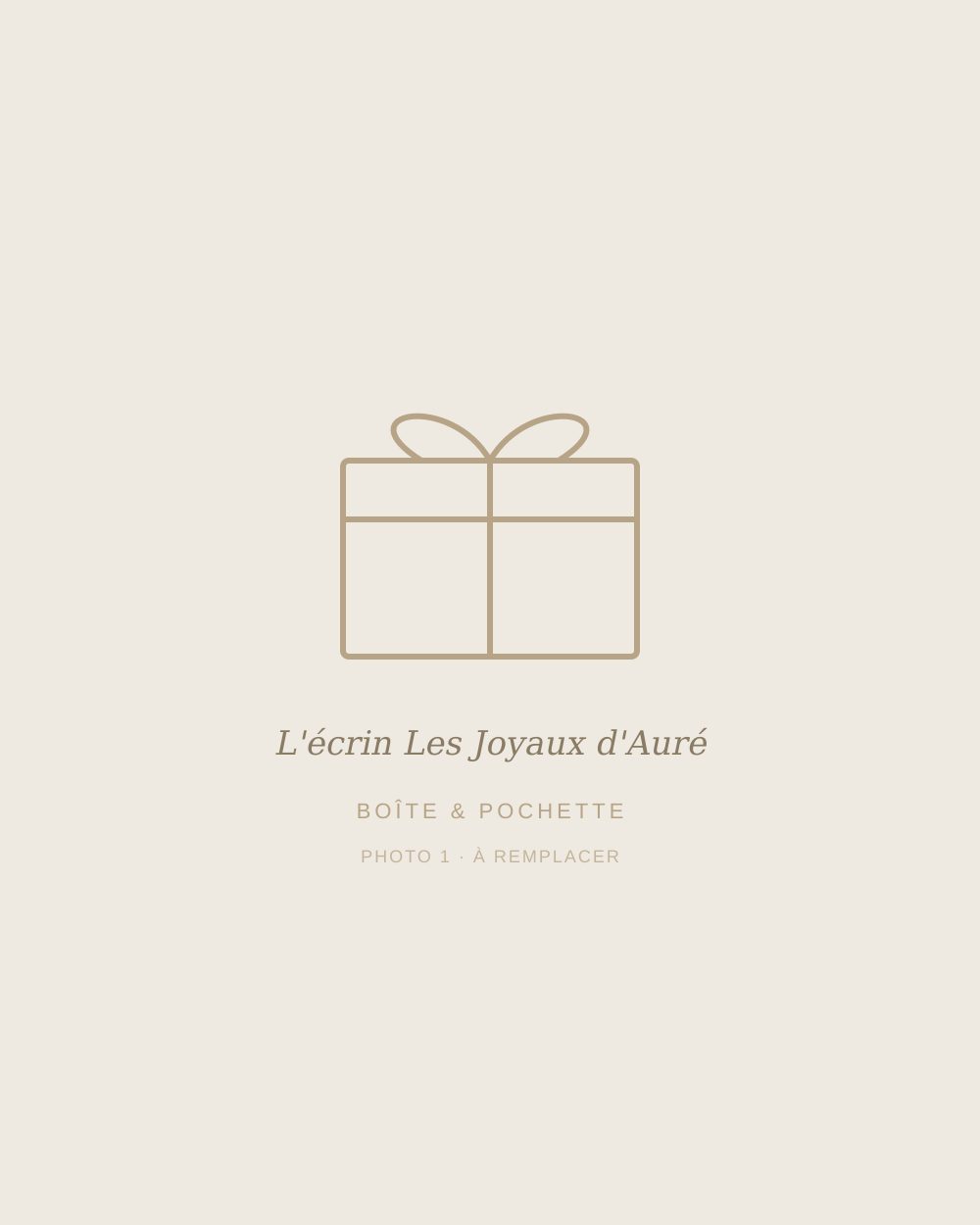 Écrin : boîte et pochette